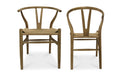 Ventana Dining Chair Natural - Set Of Two