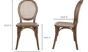 Rivalto Dining Chair Brown - Set Of Two