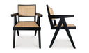 TAKASHI CHAIR BLACK- SET OF TWO