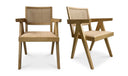 TAKASHI CHAIR NATURAL-SET OF TWO