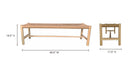 Hawthorn Small Bench Natural