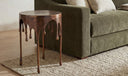 Copperworks Accent Table Antique Copper