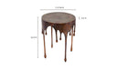Copperworks Accent Table Antique Copper
