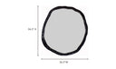 Foundry Large Mirror Black