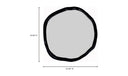 Foundry Small Mirror Black