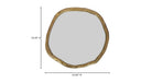 Foundry Small Mirror Gold