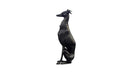 Duke Cast Aluminum Sculpture Black