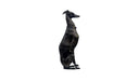 Duke Cast Aluminum Sculpture Black