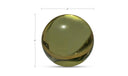 Bonn Cast Glass Decorative Object Olive