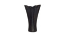 Yeri Cast Aluminum Vase Black