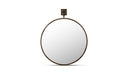Cameo Mirror Aged Brass