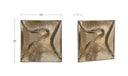 Bode Wall Sculpture Aged Brass