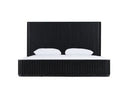 Fields - Modern Black Acacia Bed