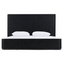 Fields - Modern Black Acacia Bed