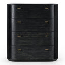 Fields - Modern Black Acacia Chest