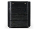 Fields - Modern Black Acacia Chest