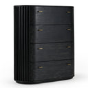 Fields - Modern Black Acacia Chest