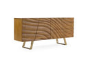 James - Contemporary Walnut & White Buffet