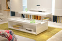 Nancy Modern White Coffee Table