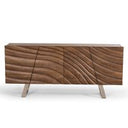 Mason Modern Glass & Black Ash Dining Table
