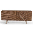 Finley Mid-Century Walnut & Gold Buffet