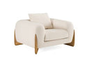 Lito Modern Fabric Accent Chair