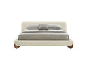 Valhalla - Contemporary White Fabric Bed