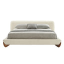 Palermo - Italian Modern Faux Concrete & Walnut Bedroom Set