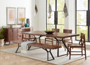 London Loft 94" Dining Table in Walnut, view 6