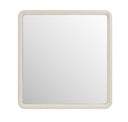 Florence - Modern Beige Leatherette + Gold Nightstand