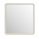 Florence - Modern Beige Leatherette Mirror