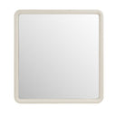 Florence - Modern Beige Leatherette Mirror