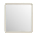 Florence - Modern Beige Velvet + Leatherette Bedroom Set