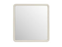 Florence - Modern Beige Leatherette Mirror