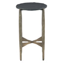 Mojave 13" Nesting Side Table with Black Marble, Set of 2, view 2