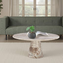 Nile 38" Coffee Table in Brown Toronto Marble, view 3