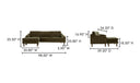 Quinn Sectional Cedar Green