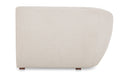 Amelia Left Arm Facing Chair Warm White
