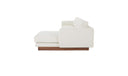 Vernon Right Sectional White
