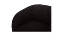 Faye Accent Chair Black Boucle