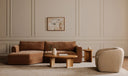 Faye Accent Chair Beige Boucle