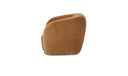 Faye Accent Chair Tan Faux Mohair