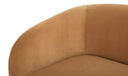 Faye Sofa Tan Faux Mohair