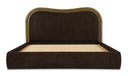 Camilla Queen Bed Warm Brown