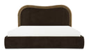Camilla Queen Bed Warm Brown