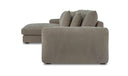 Berga Sectional Left Pebble