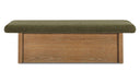 Gemma Storage Bench Dark Green