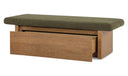 Gemma Storage Bench Dark Green