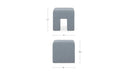 Aidy Stool Light Blue