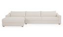 Farrow Sectional Flecked Oat Left
